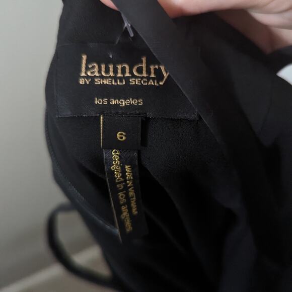 Laundry by Shell Segal Satin Vintage 90's dress - Picture 3 of 3